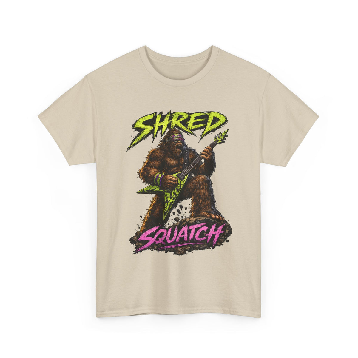 Shred squatch Sasquatch Graphic T-Shirt
