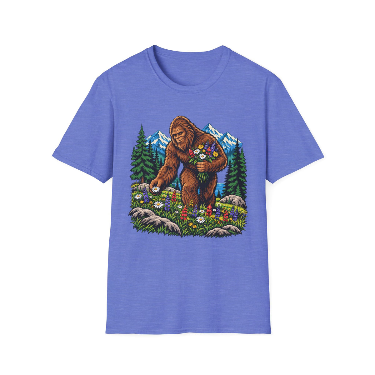 Bigfoot Wilderness Mountain T-Shirt