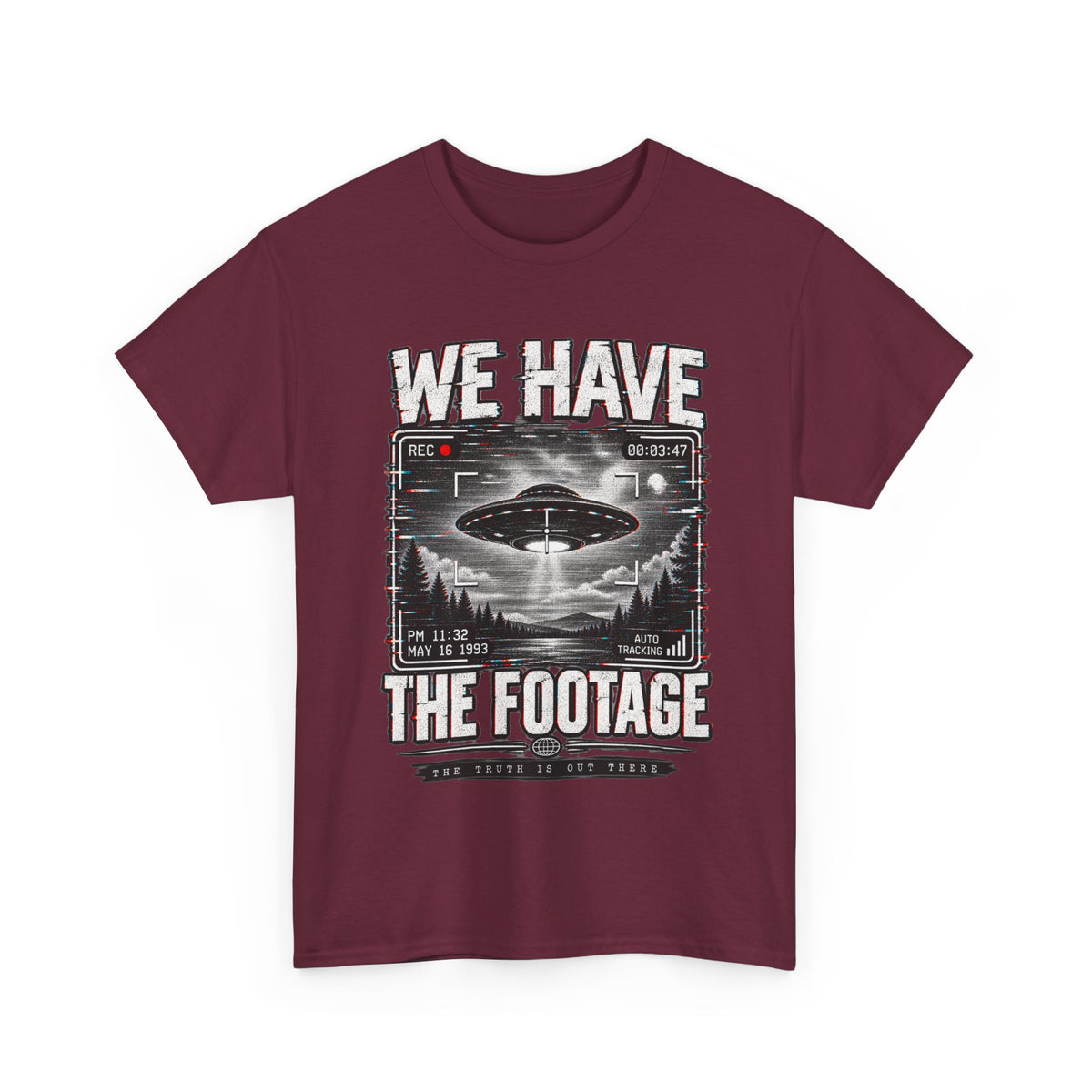 We Have The Footage UFO Tee | Vintage UFO Abduction Footage Shirt