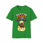 Take Me to Your Feast Thanksgiving UFO Turkey T-Shirt