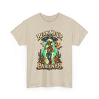 Beam Me Up Partner T-Shirt | Cowboy Alien Desert Illustration