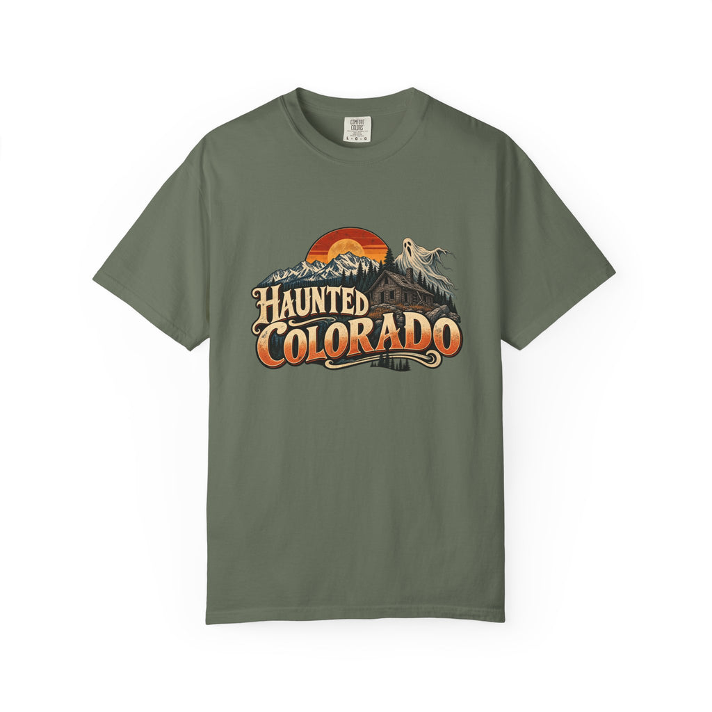 Haunted Colorado Mountain Graphic T-Shirt