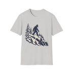 Bigfoot Mountain T-Shirt — Sasquatch Hiking Graphic Tee