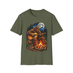 Bigfoot Campfire Guitar T-Shirt