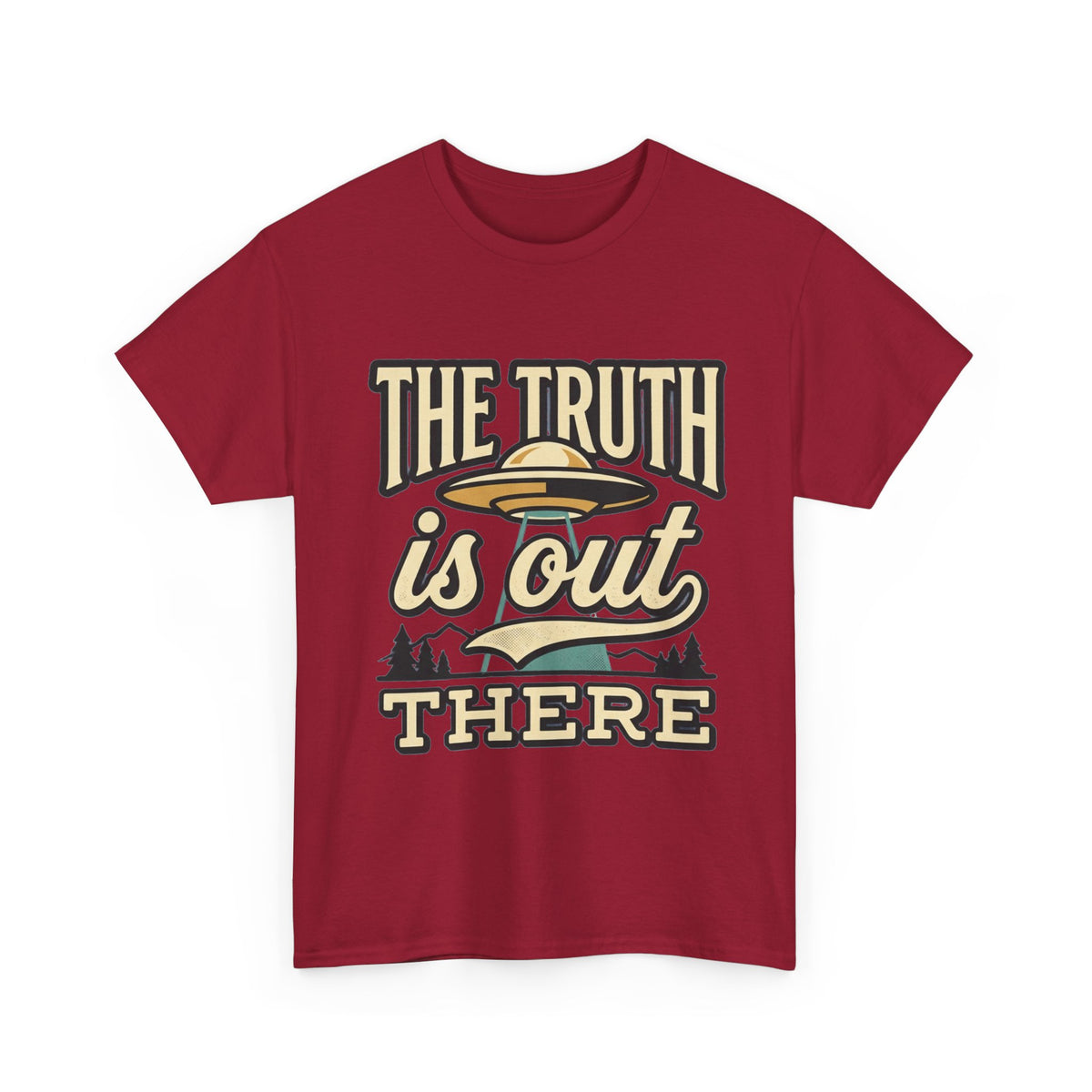 The Truth Is Out There T-Shirt | UFO Alien Retro Graphic Tee