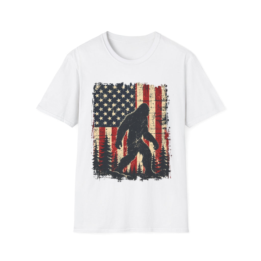 American Flag Silhouette T-Shirt
