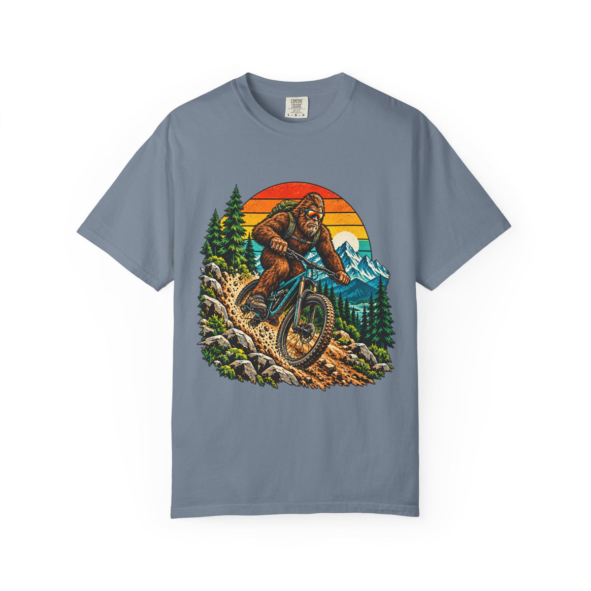 Bigfoot Mountain Biking T-Shirt