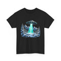 UFO Mountain Abduction Graphic Tee