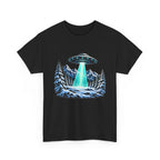 UFO Mountain Abduction Graphic Tee
