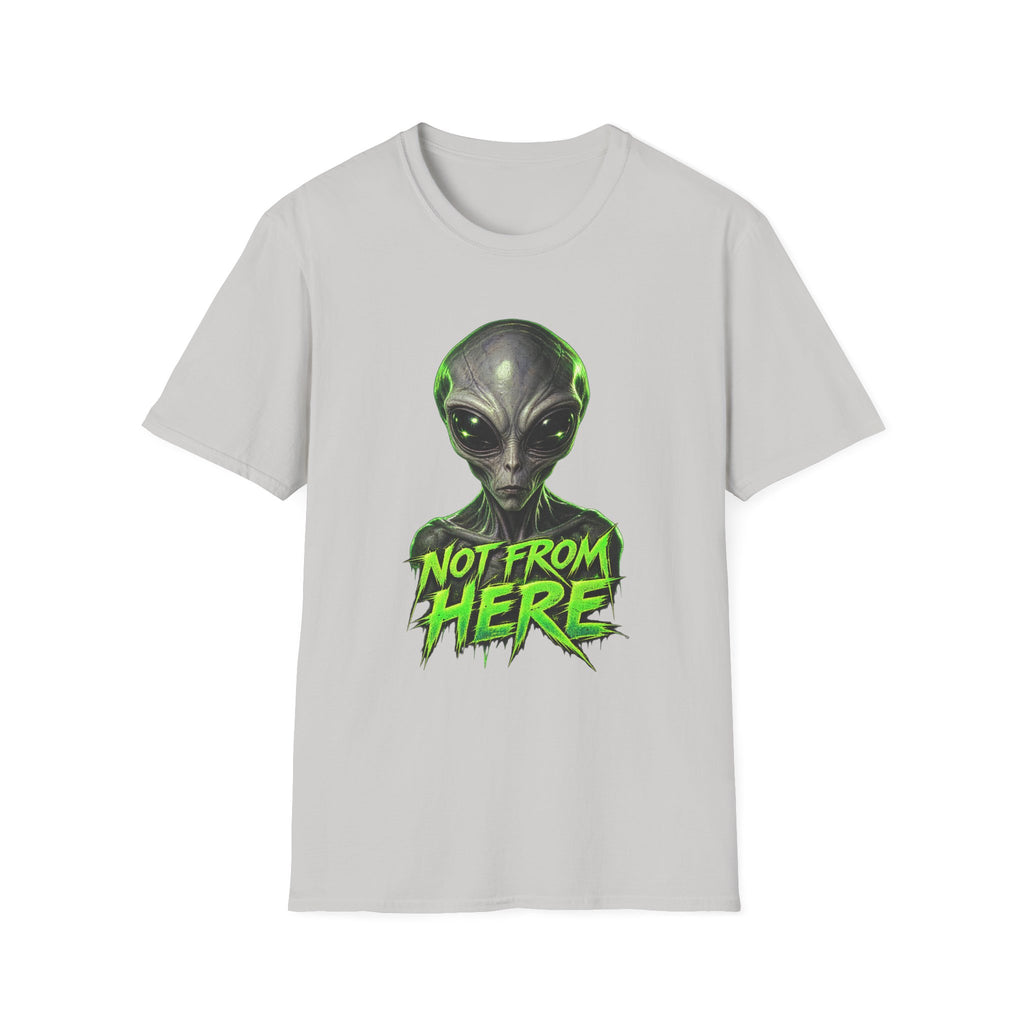 Not From Here Alien Graphic T-Shirt