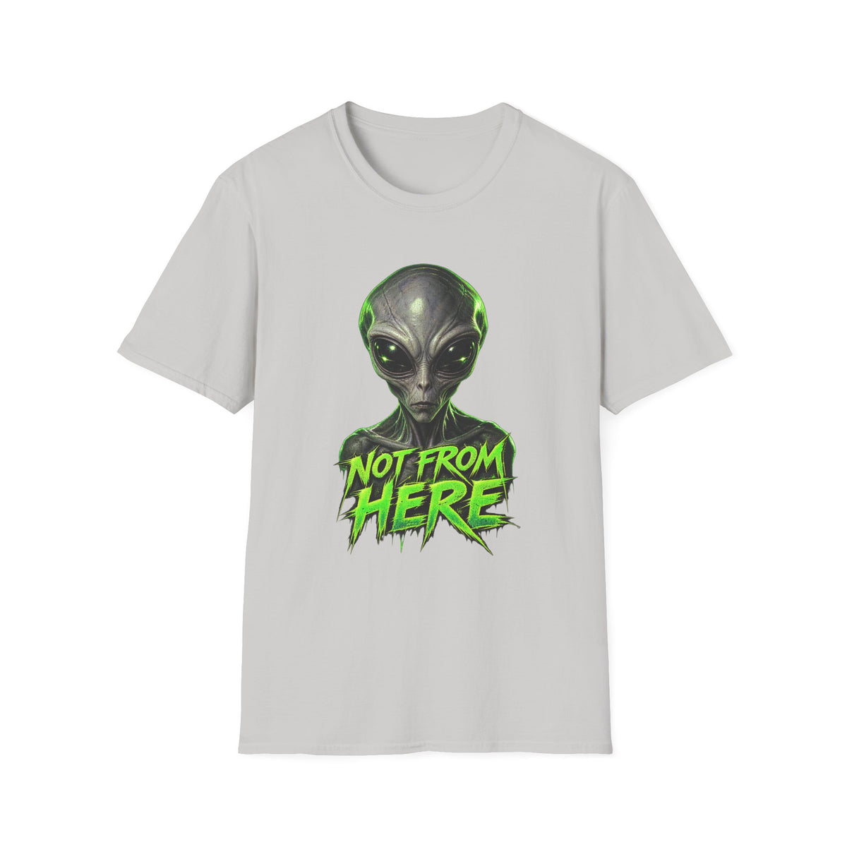 Not From Here Alien Graphic T-Shirt