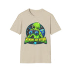 Humans Are Weird Alien Graphic T-Shirt