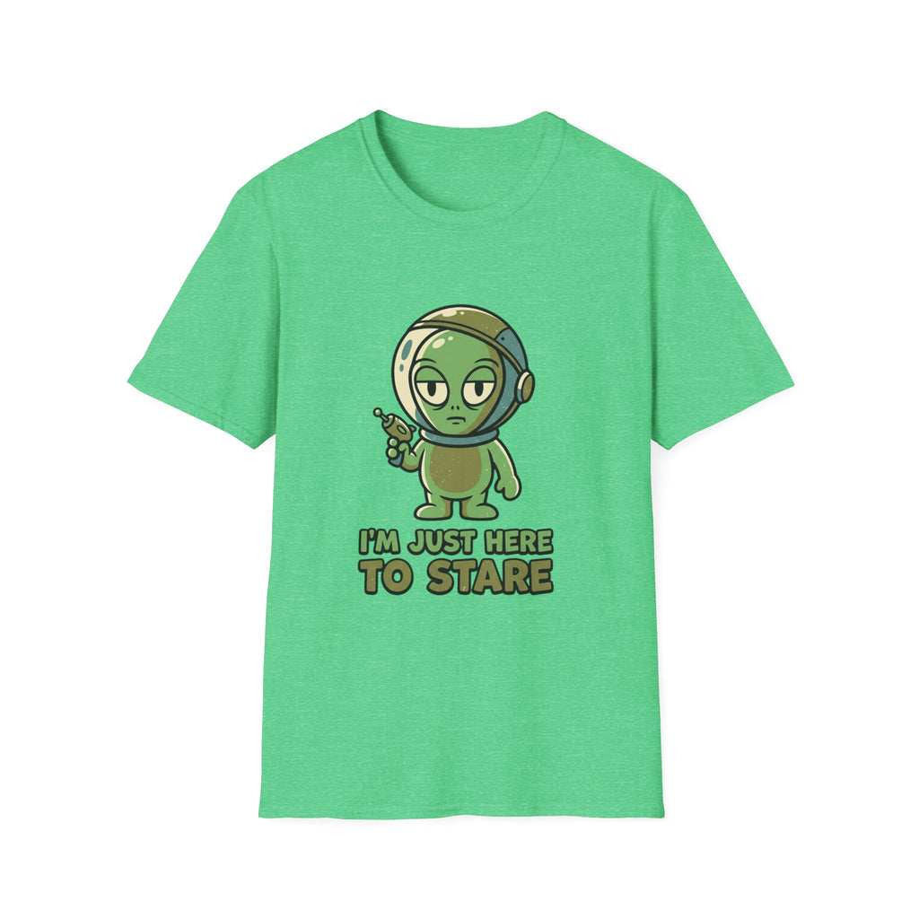 I’m Just Here to Stare Alien T-Shirt