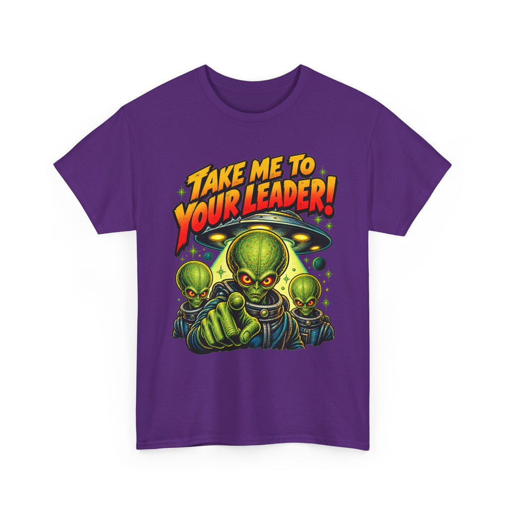 Take Me to Your Leader Alien Graphic T-Shirt
