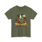 Stay Weird Skeleton UFO T-Shirt