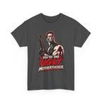 Vintage Action Hero with Shotgun Youre One Ugly Motherfucker Tee Graphic TShirt