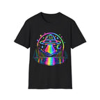 Trippy UFO Rainbow Alien T-Shirt