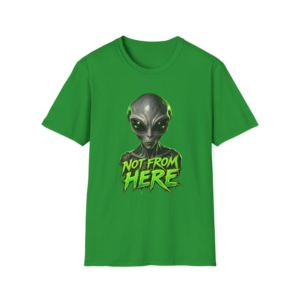 Not From Here Alien Graphic T-Shirt