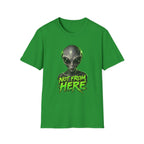 Not From Here Alien Graphic T-Shirt