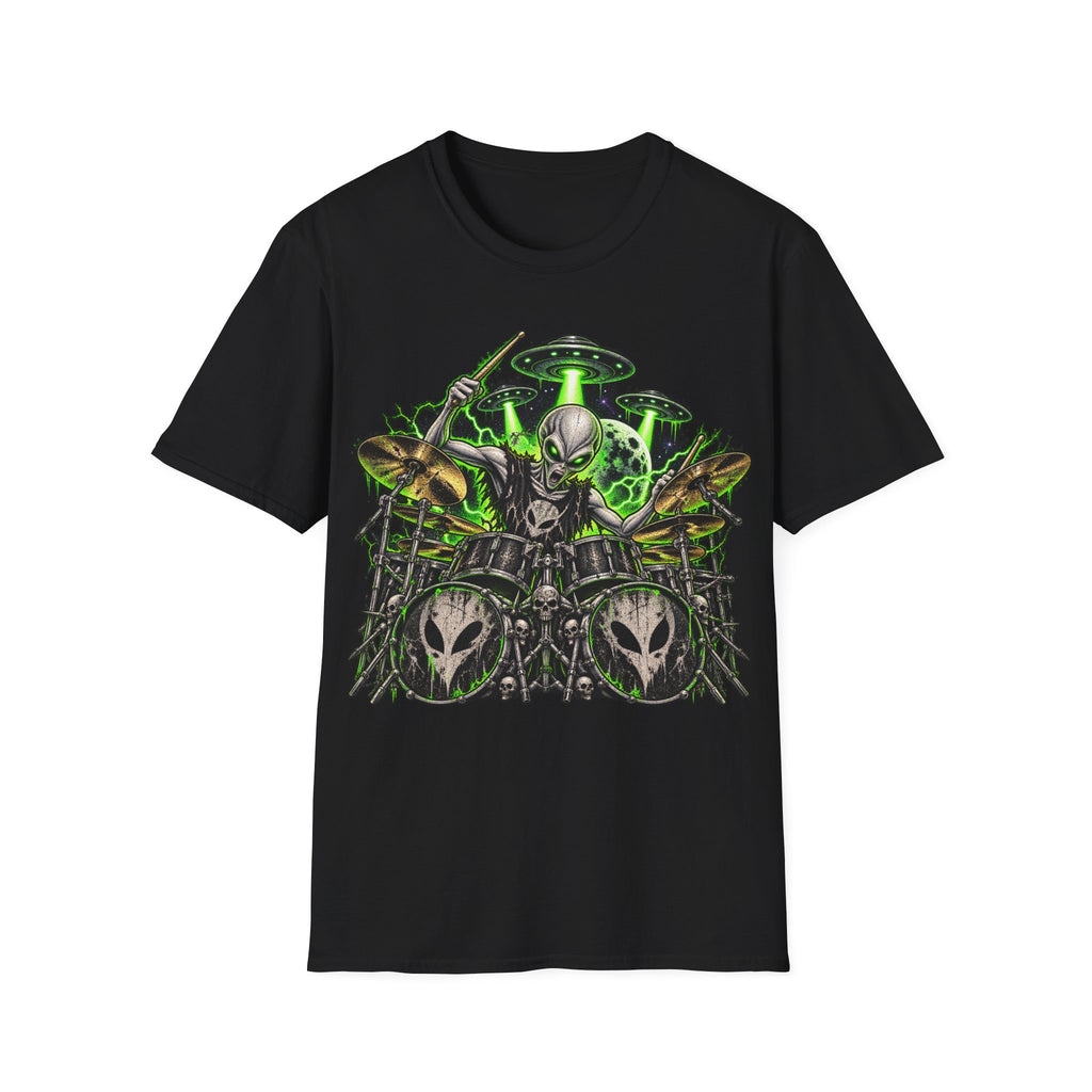 Alien Drummer T-Shirt