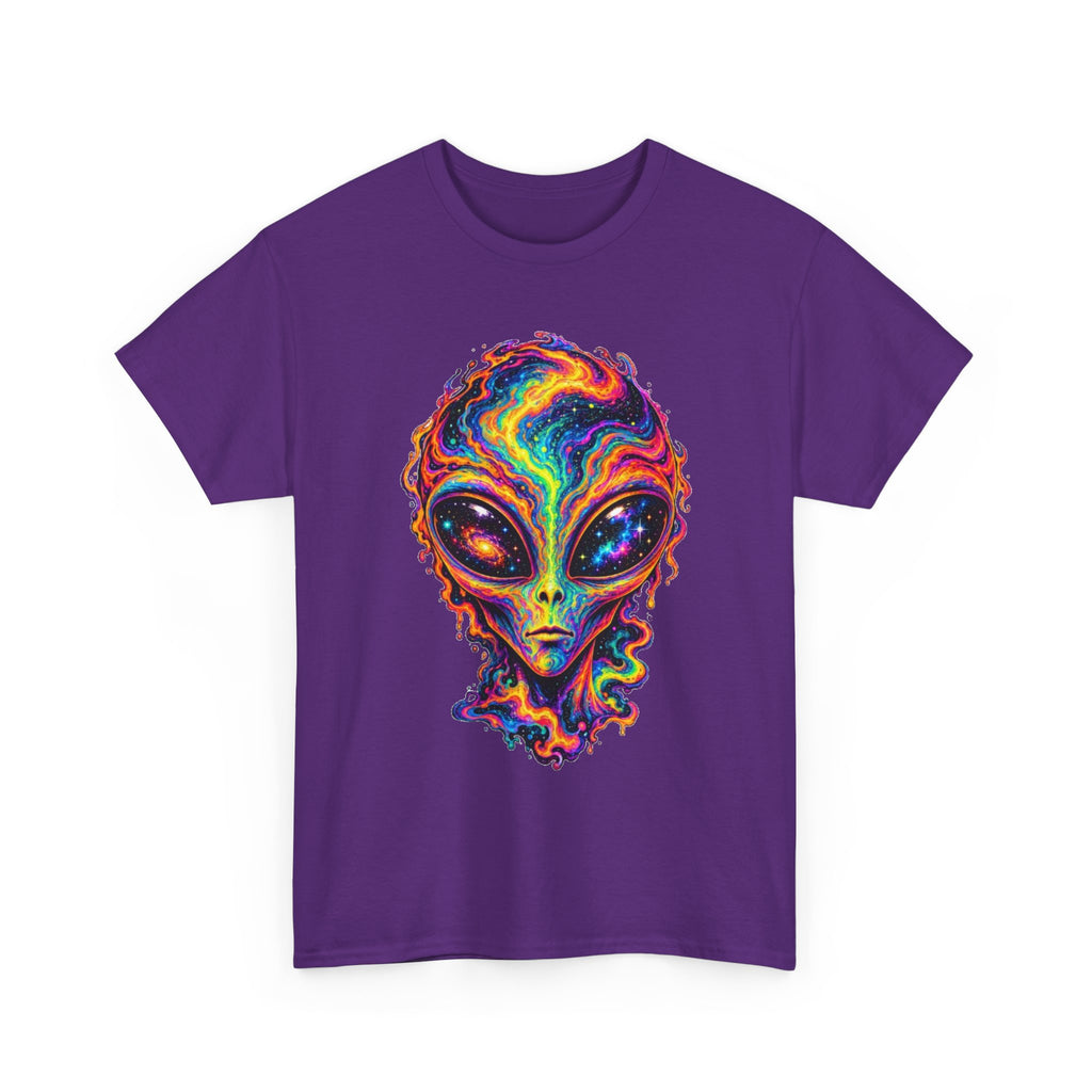 Colorful Psychedelic Alien T-Shirt