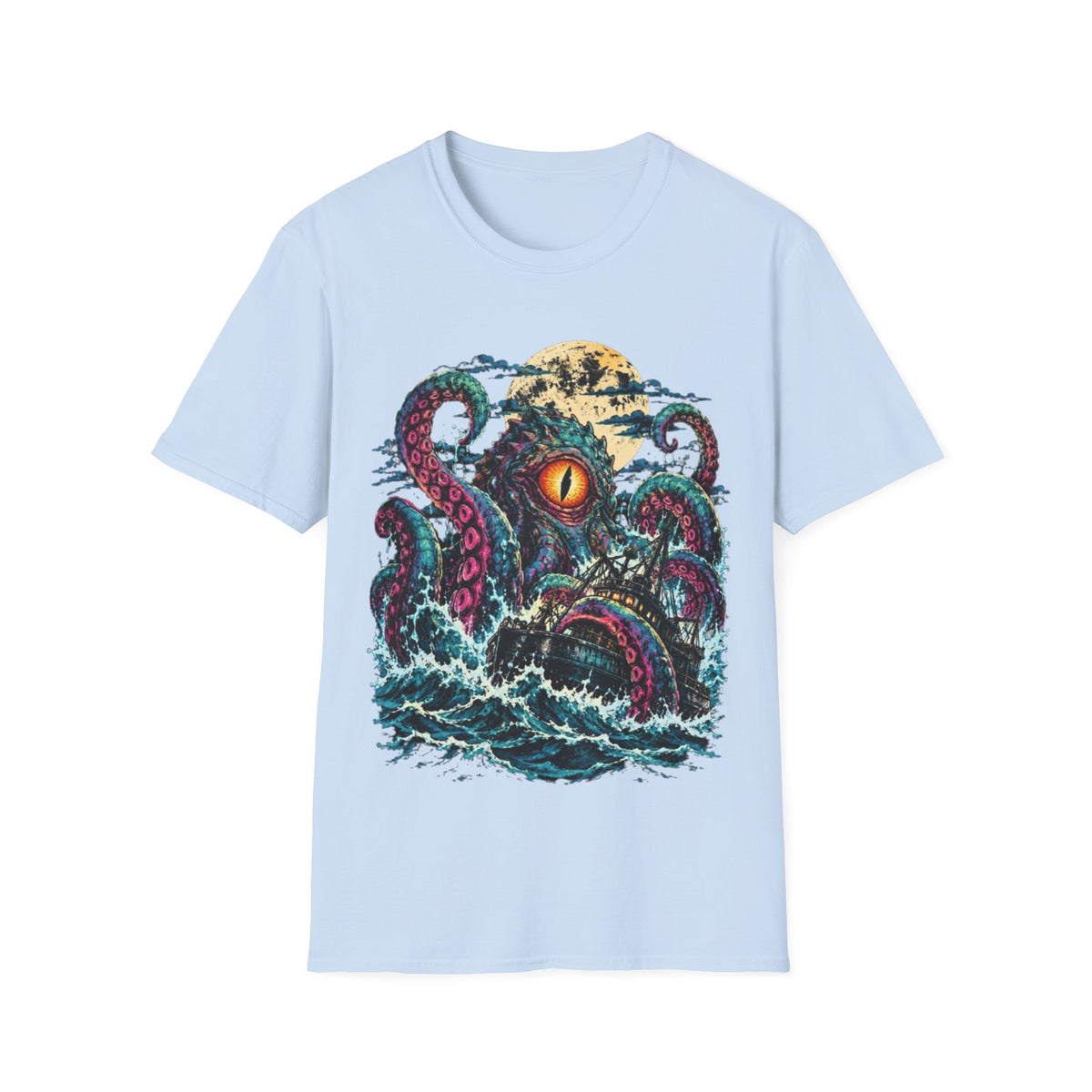 Octopus Sea Monster Graphic Tee