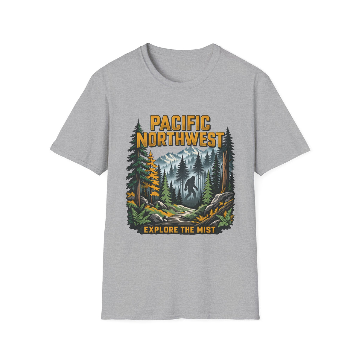 Pacific Northwest Explore the Mist Nature T-Shirt