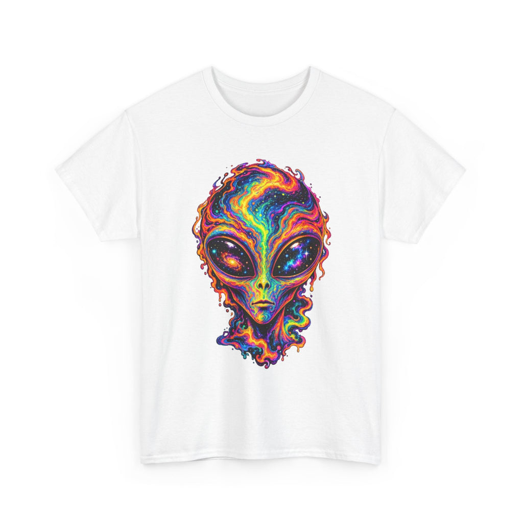 Colorful Psychedelic Alien T-Shirt