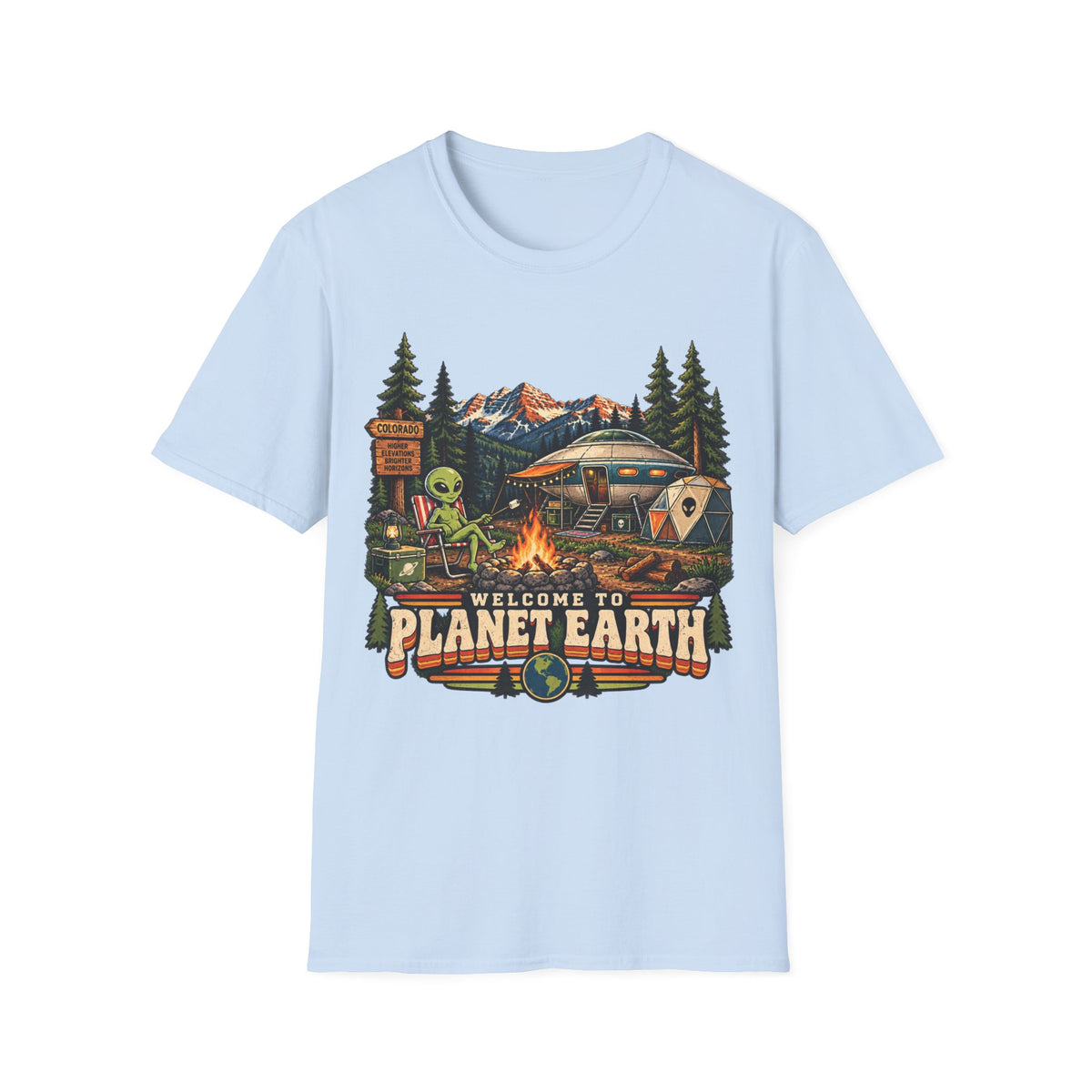 Welcome to Planet Earth T-Shirt