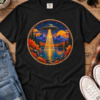 UFO Landscape T‑Shirt
