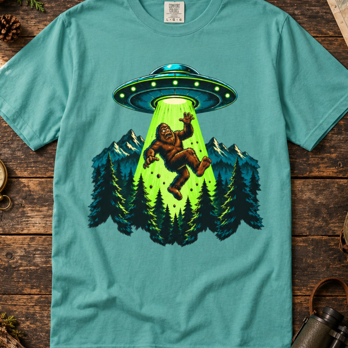 Sasquatch Abduction T-Shirt