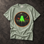 Alien Abduction Graphic T-Shirt
