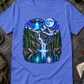 Cosmic Mountain Waterfall T-Shirt