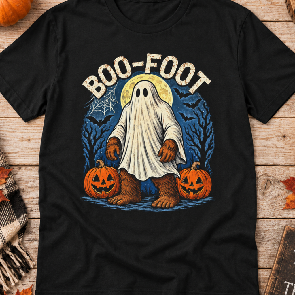 Boo-Foot Halloween T-Shirt