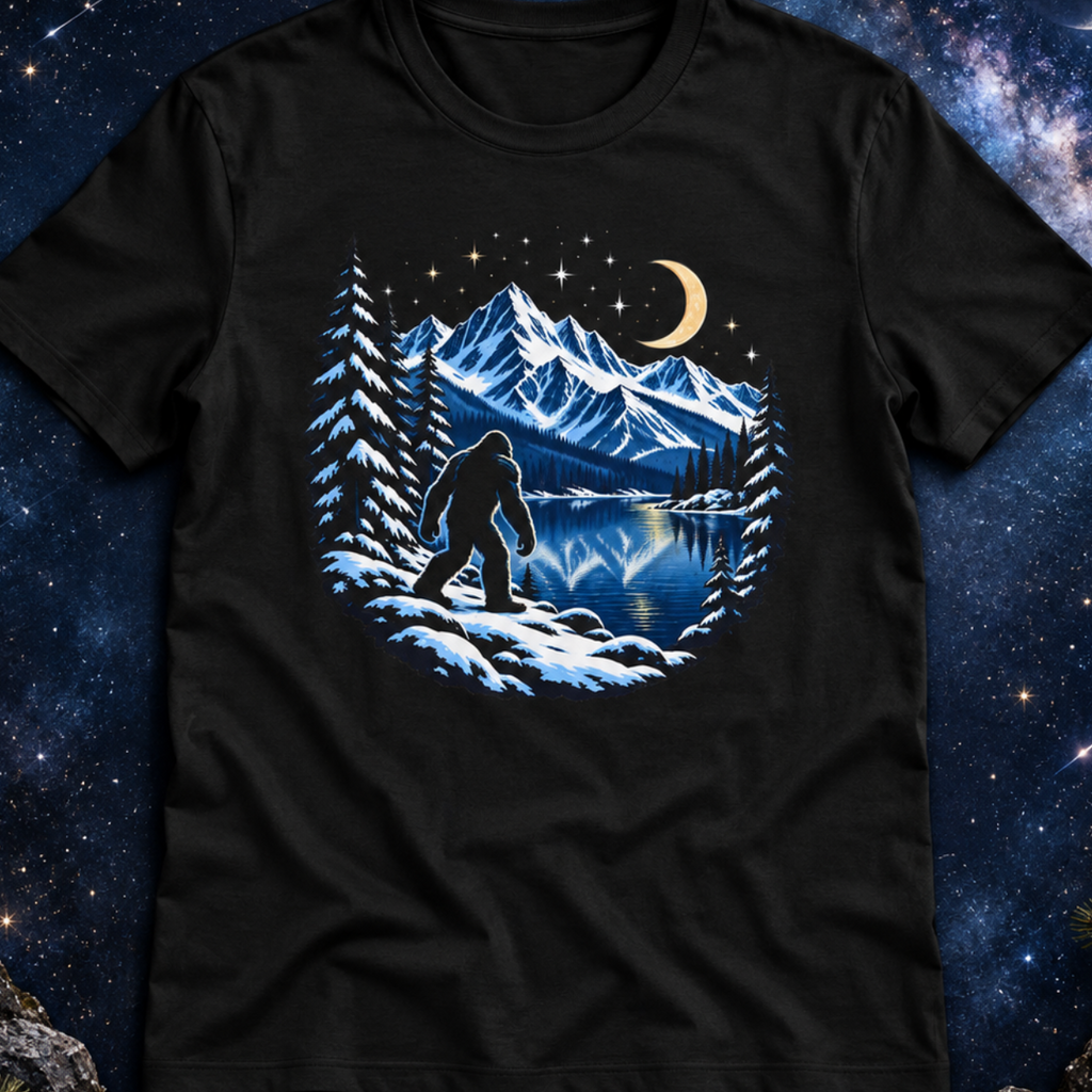 Bigfoot Nightscape T-Shirt