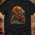 Bigfoot and Bear Forest T-Shirt