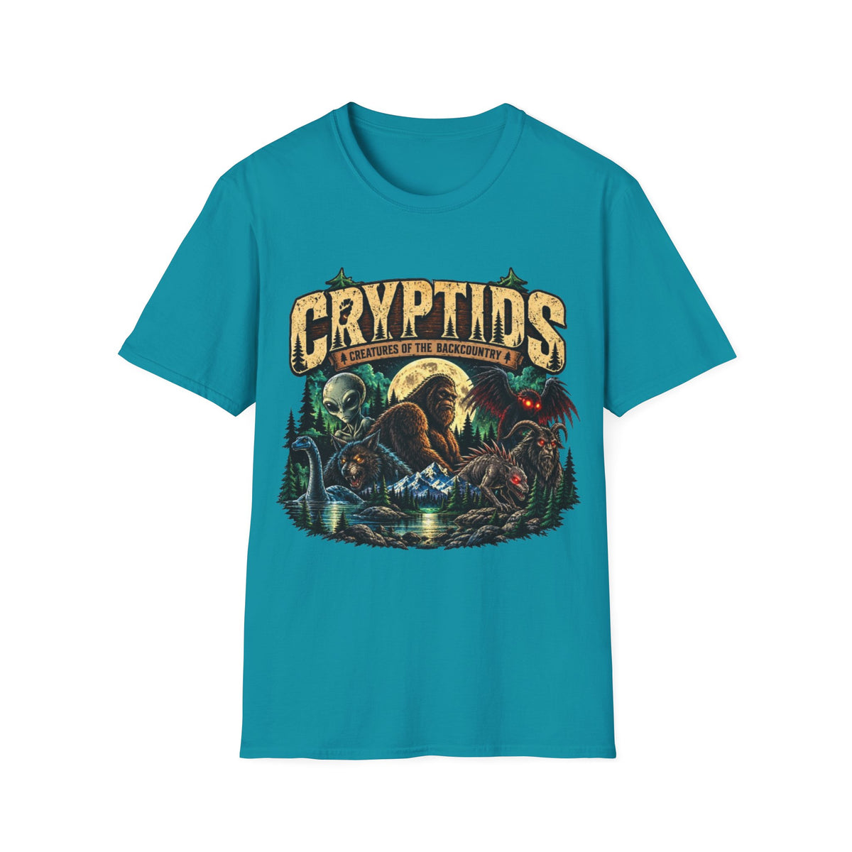 Cryptids Vintage Monster T-Shirt