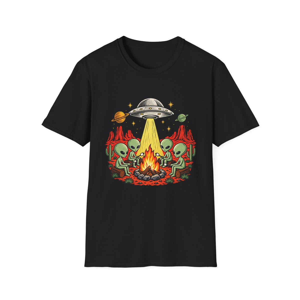 Alien Campfire T-Shirt