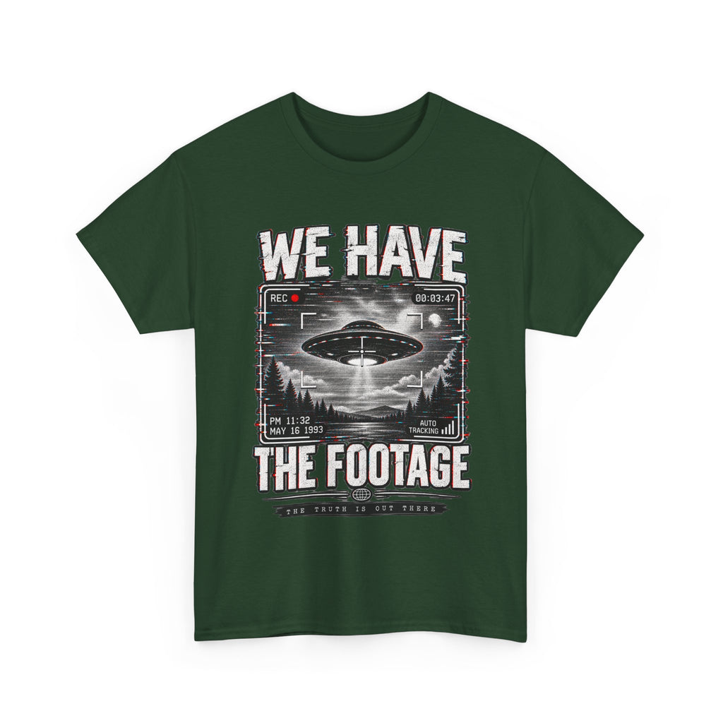 We Have The Footage UFO Tee | Vintage UFO Abduction Footage Shirt