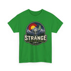 Strange Colorado alien mountains T-Shirt | UFO retro badge tee