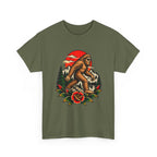 Bigfoot Forest Sunset T-Shirt — Sasquatch Vintage Graphic Tee
