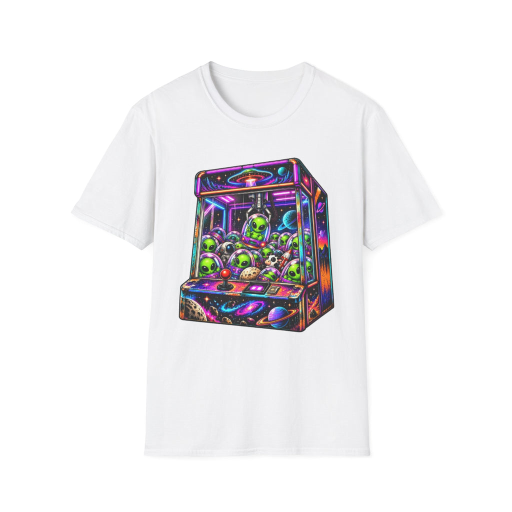 Neon Alien Claw Machine T-Shirt