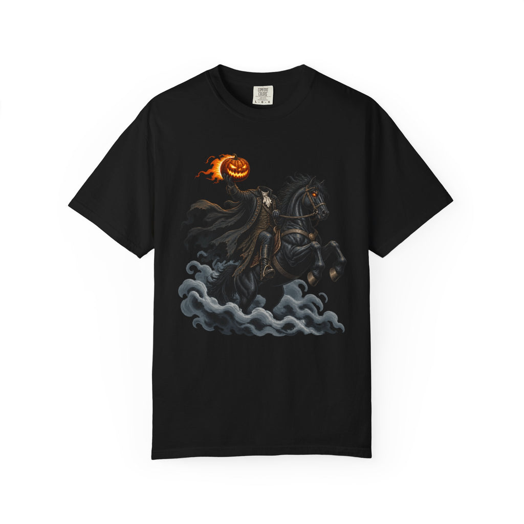 Headless Horseman Pumpkin Rider T-Shirt