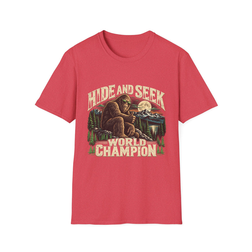 Hide and Seek World Champion Bigfoot Graphic T-Shirt