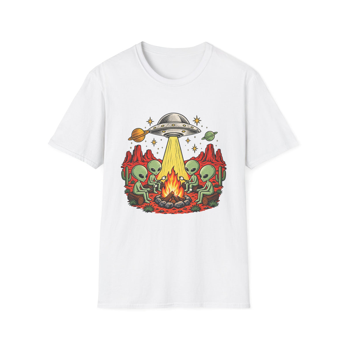 Alien Campfire T-Shirt