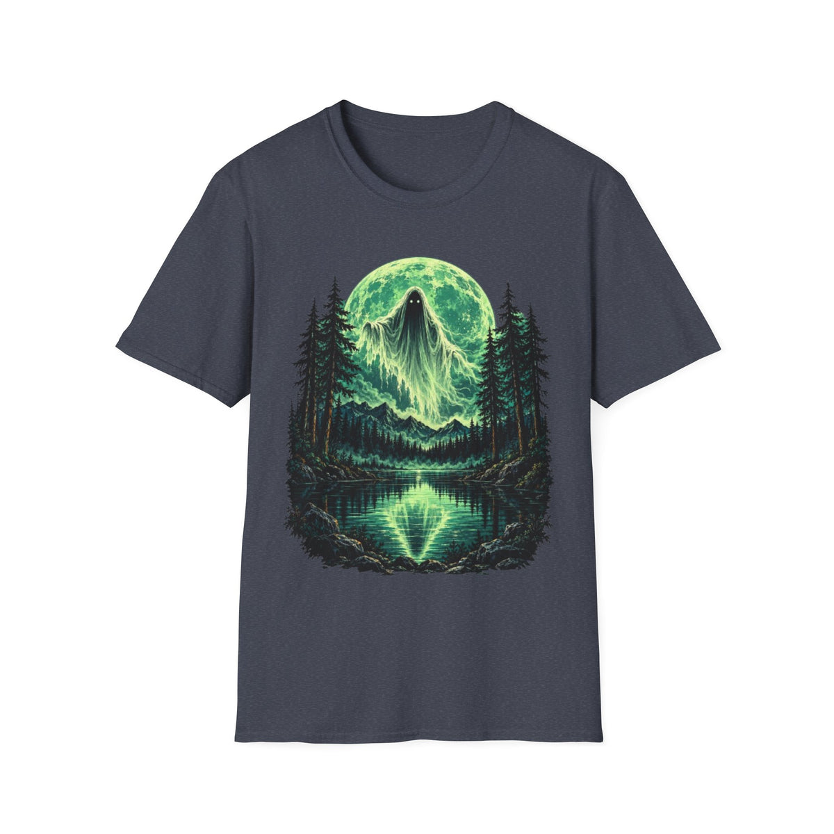 Mystical Forest Spirit Moonlight T-Shirt