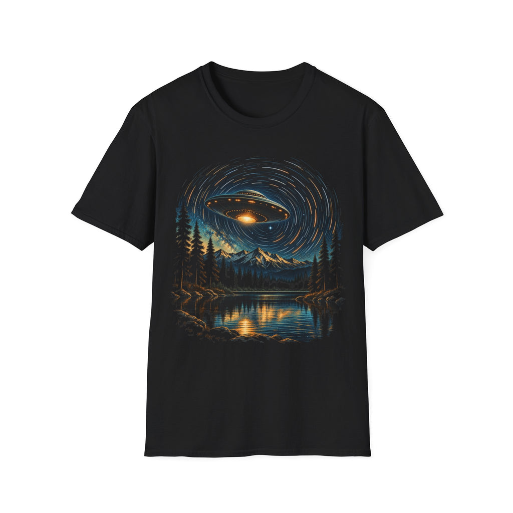 Galaxy Mountain Lake T-Shirt