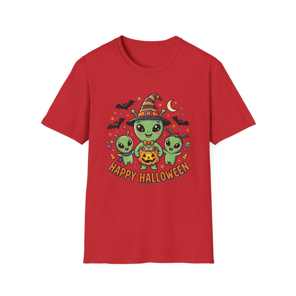 Happy Halloween Alien Pumpkin T-Shirt