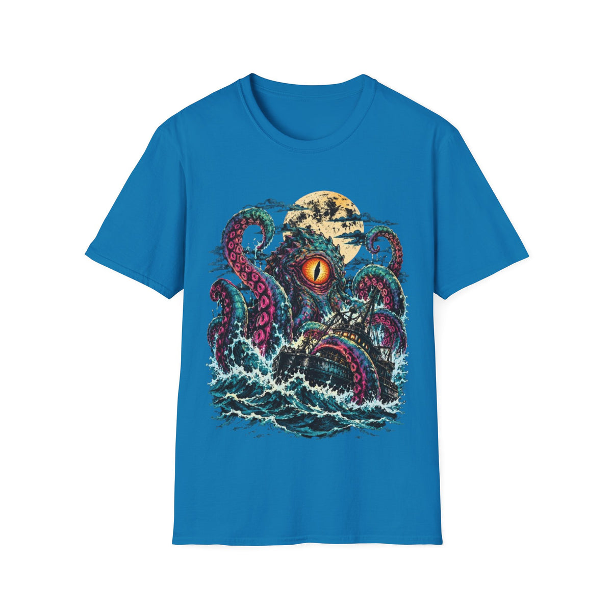 Octopus Sea Monster Graphic Tee