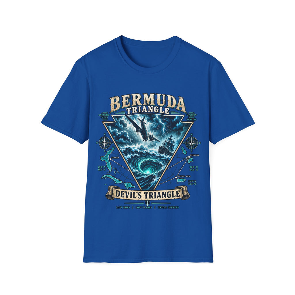 Bermuda Triangle 'Devil's Triangle' Graphic T-Shirt